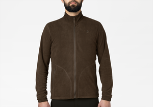Benjamin Fleece Dunkelbraun - Seeland