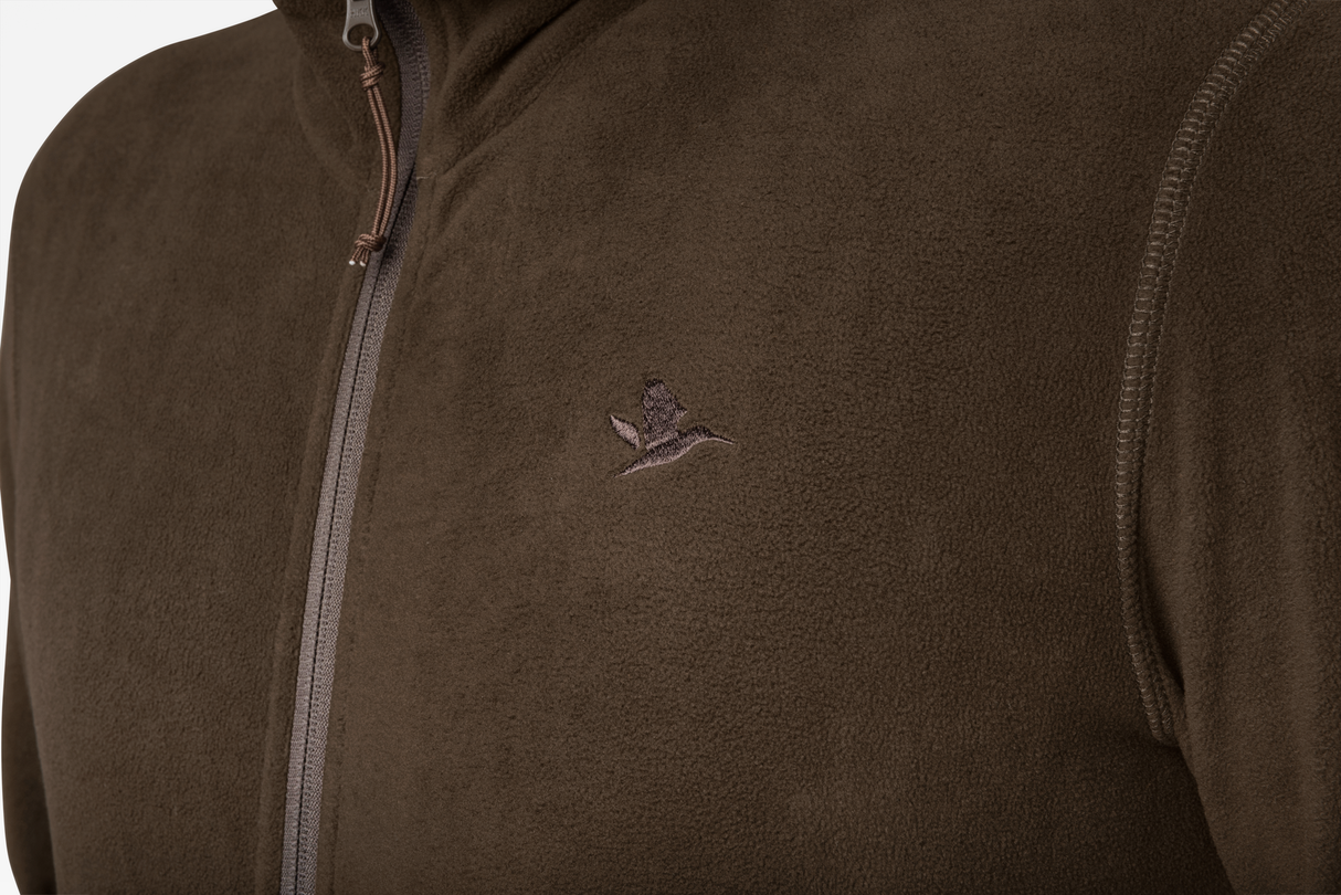 Benjamin Fleece Dunkelbraun - Seeland