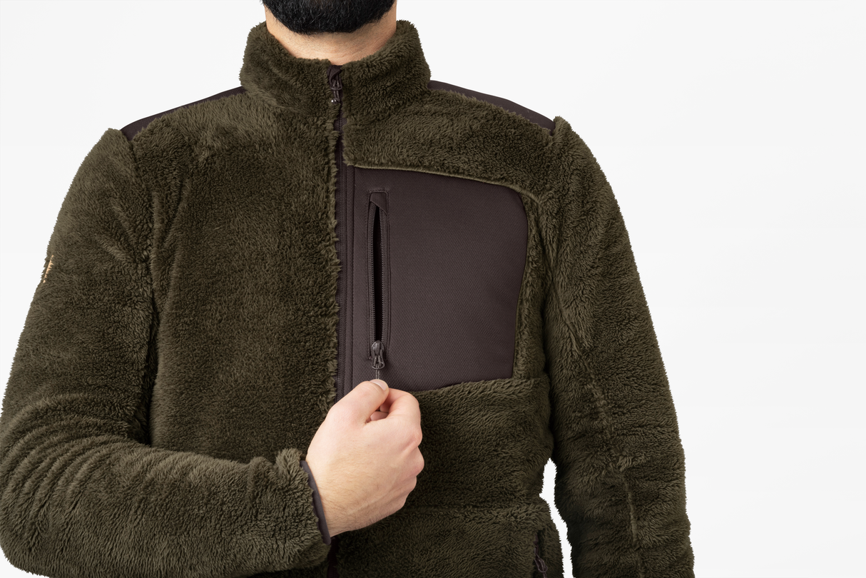 Noah Fleece Pine green - Seeland