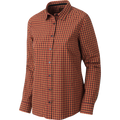 Koszula Selja Lady L/S Check - Czerwono-czarna krata - Härkila
