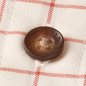 Stenstorp Hemd Burnt orange check mit Button-down-Kragen - Härkila