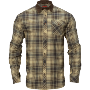Driven Hunt Flanellhemd - Light teak check - Härkila