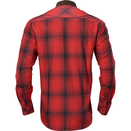 Driven Hunt Flanellhemd Rot/Schwarz kariert - Härkila
