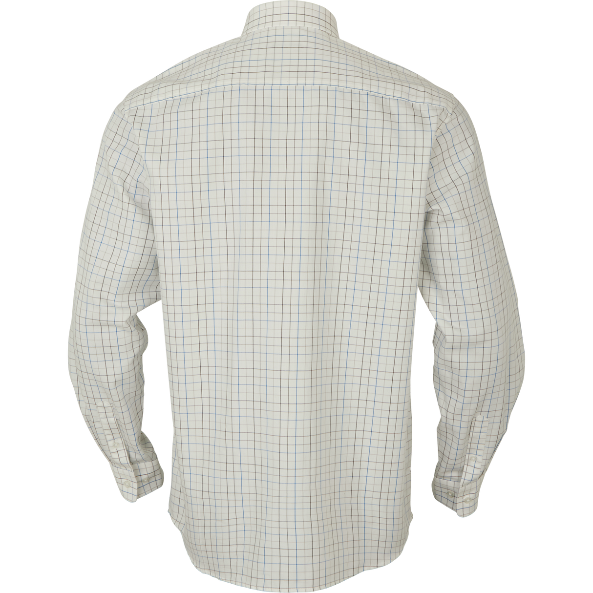 Allerston L/S Hemd - Strong blue/Weiß - Härkila