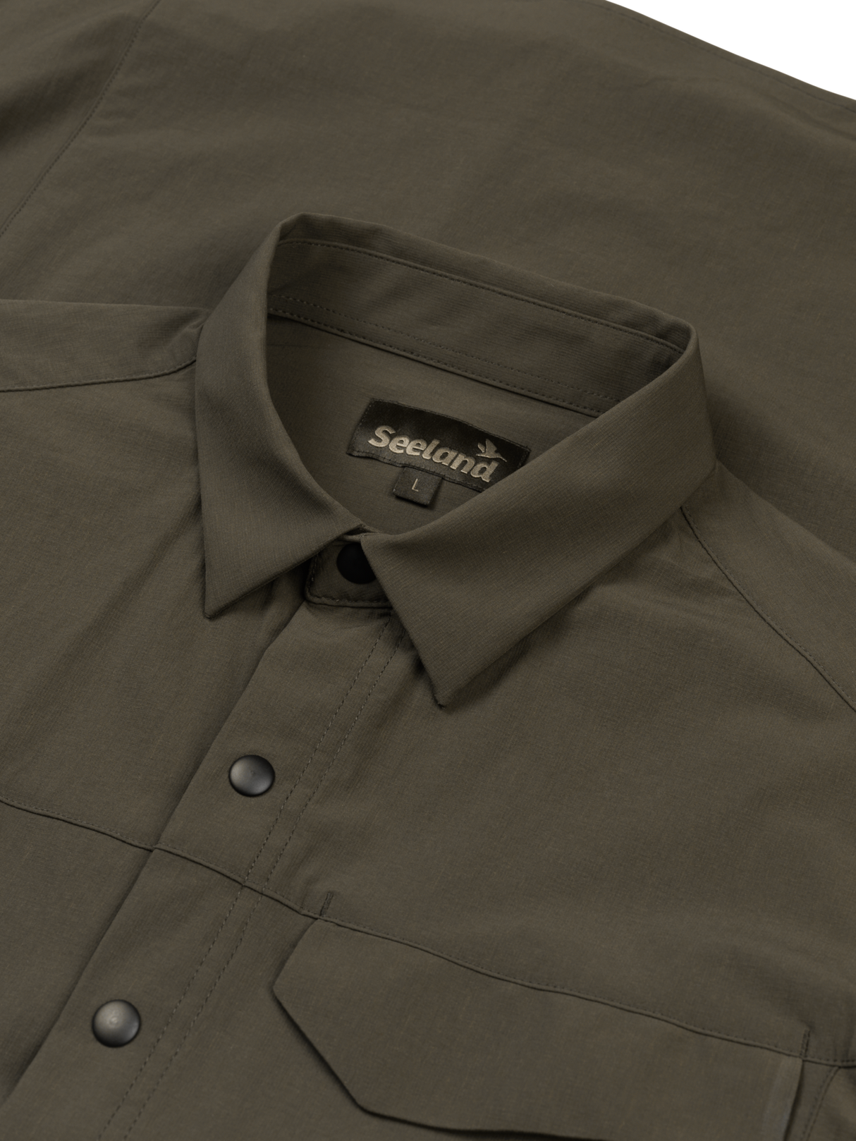 Hawker Hemd Pine green - Seeland