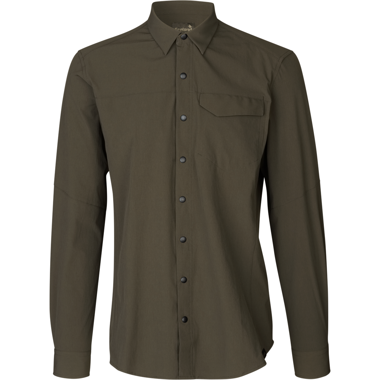 Hawker Hemd Pine green - Seeland