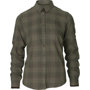 Range Lady Hemd Pine green check - Seeland
