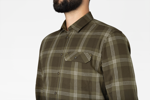 Highseat Hemd - Pine green check - Seeland
