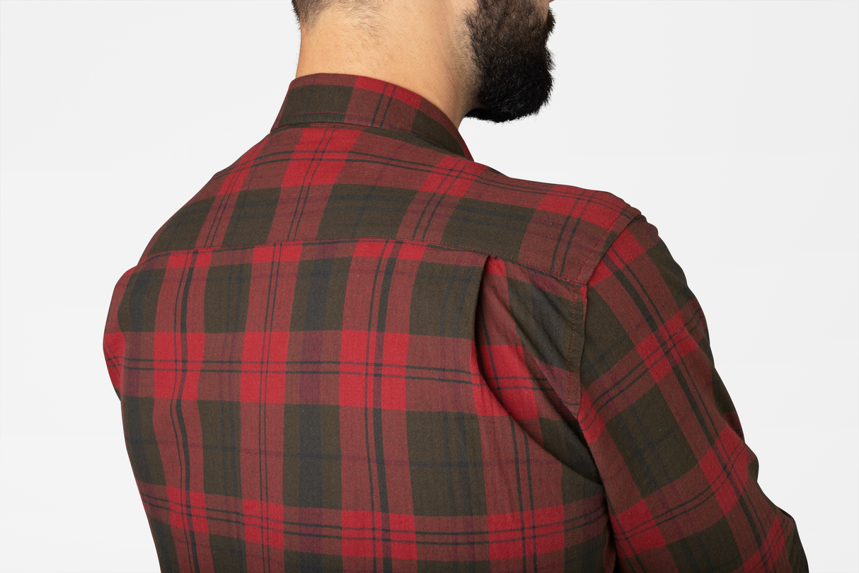 Highseat Hemd - Red forest check - Seeland