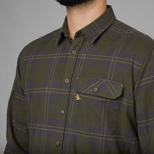 Highseat Hemd Dark Olive - Seeland