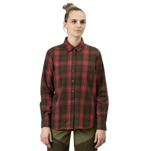 Selina Hemd Ruby red kariert - Seeland
