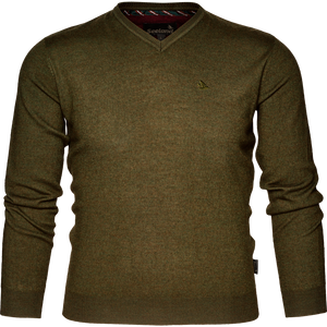 Compton Strickpullover Pine Green - Seeland