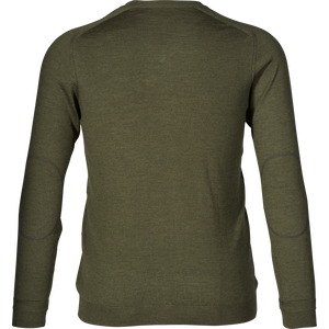 Woodcock V-Ausschnitt-Pullover Classic Green - Seeland