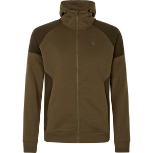 Cross Kapuzenpullover mit Reißverschluss Dark Olive - Seeland