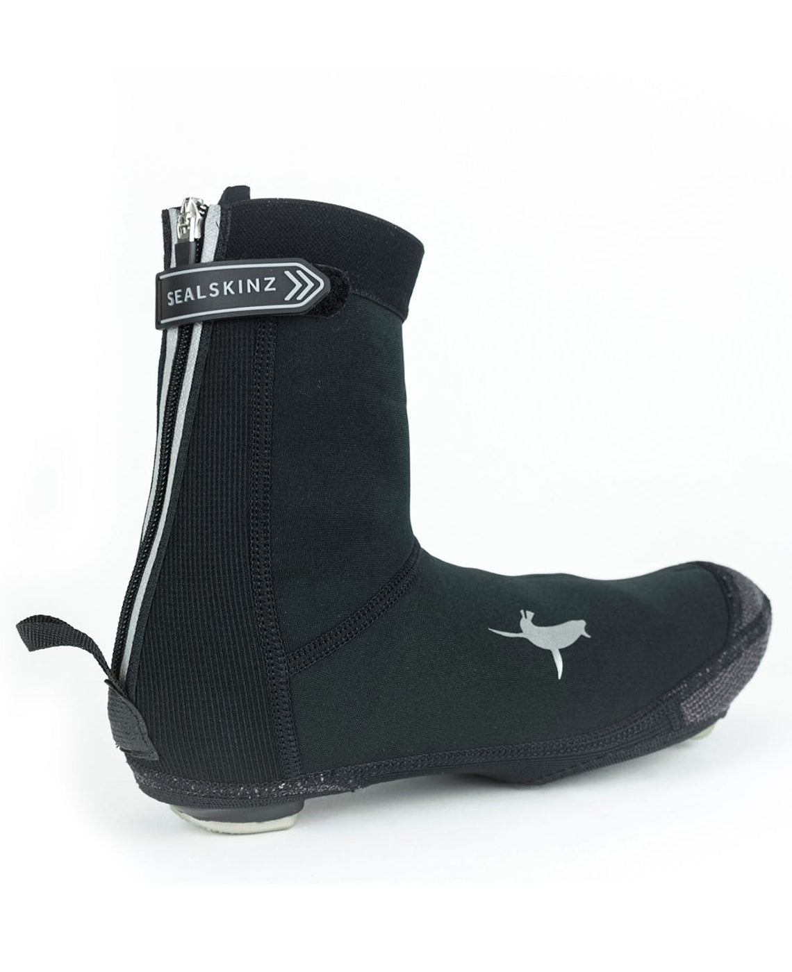 Allwetter-Fahrrad-Überschuh Schwarz – Sealskinz