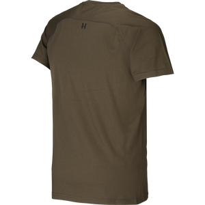 Logo T-Shirt 2er-Pack Willow green/Slate brown - Härkila