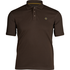 Skeet Polo-T-Shirt Classic brown - Seeland