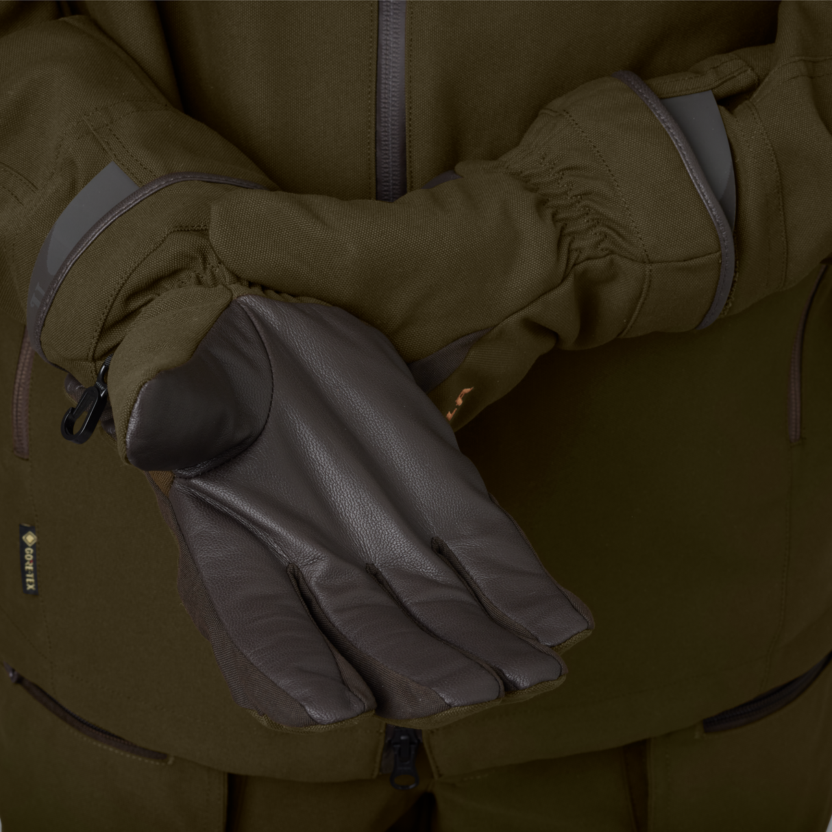 Pro Hunter GTX Handschuh Willow green/Shadow brown - Härkila