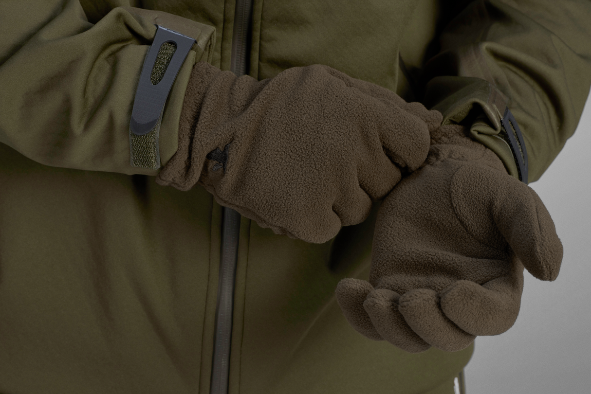 Hawker Fleecehandschuh Pine green - Seeland