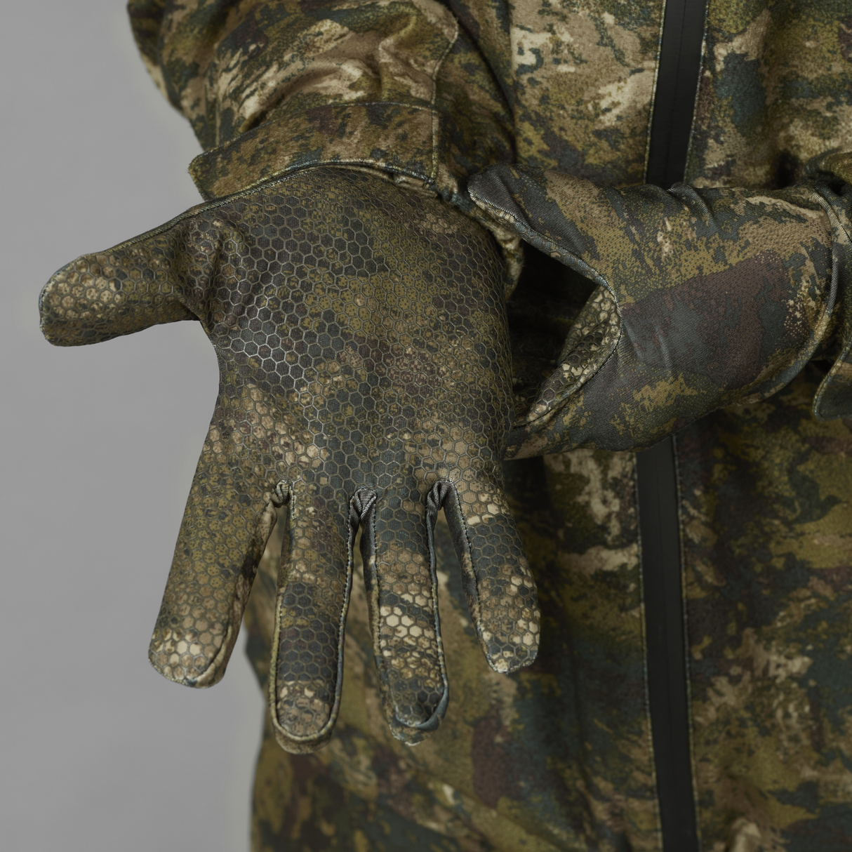 Geruchskontrolle-Camo Handschuh InVis Grün - Seeland