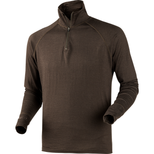 All Season Unterhemd mit hohem Kragen Shadow brown - Härkila