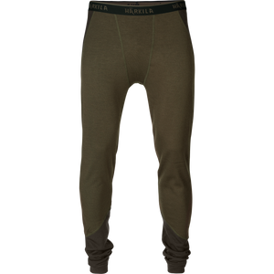 Base Warm lange Unterhosen Willow green/Shadow brown - Härkila