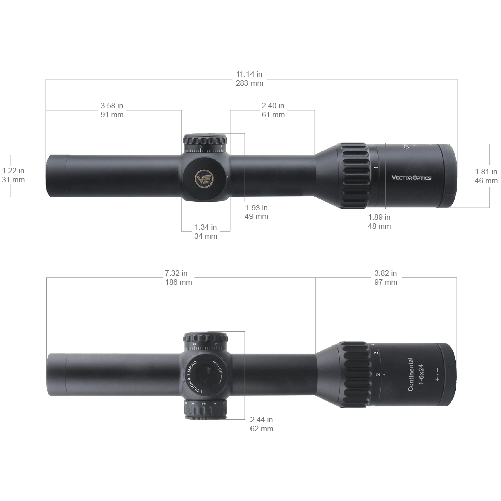 CONTINENTAL 1-6X24 – Vector