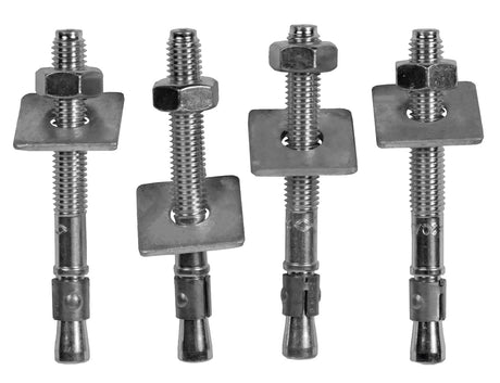 Zestaw kotew do betonu 4 szt. rozprężne - 90mm/Ø10 mm