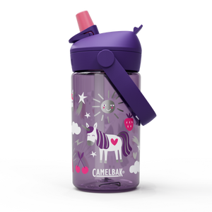 Thrive Flip Straw Kinderflasche 414ml - Unicorn Party – Camelbak
