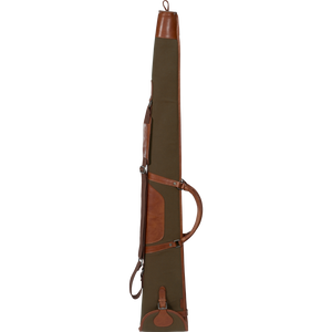 Retriever Waffenkoffer in Canvas/Leder Warm Olive - Härkila