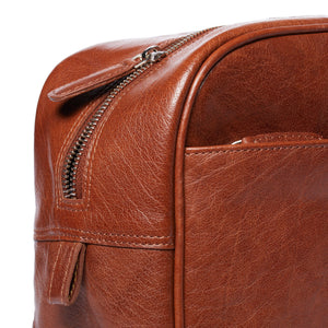 Auckland Kulturtasche Cognac - Corium