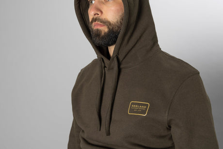 Kelvin Kapuzenpullover Grizzly Brown - Seeland