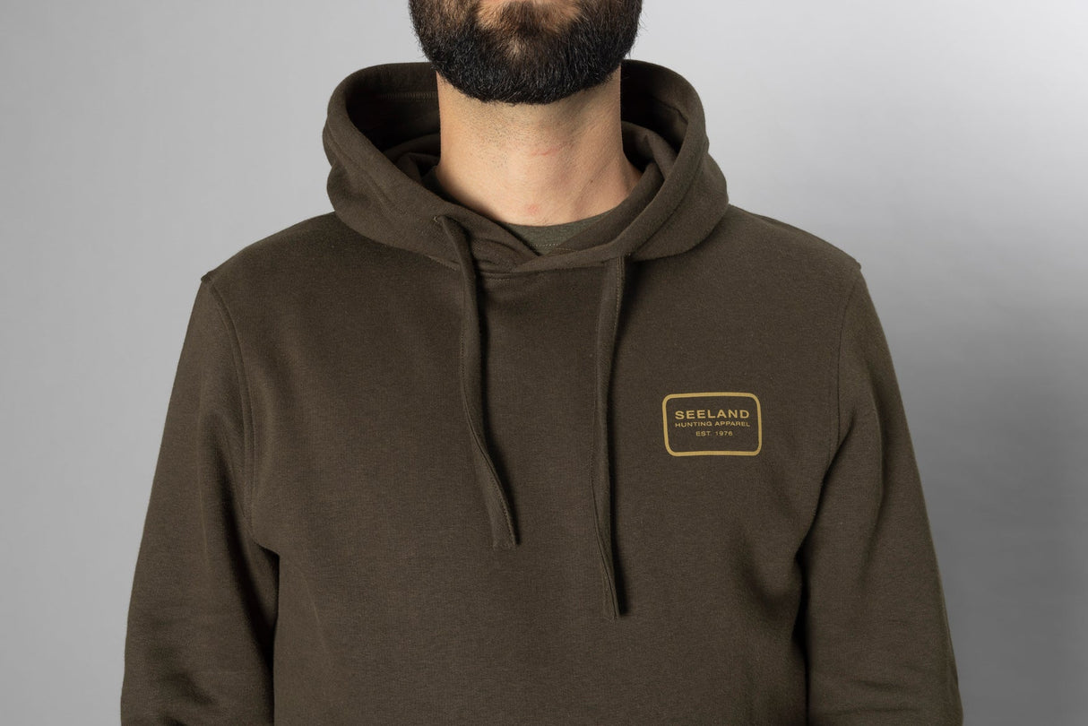 Kelvin Kapuzenpullover Grizzly Brown - Seeland