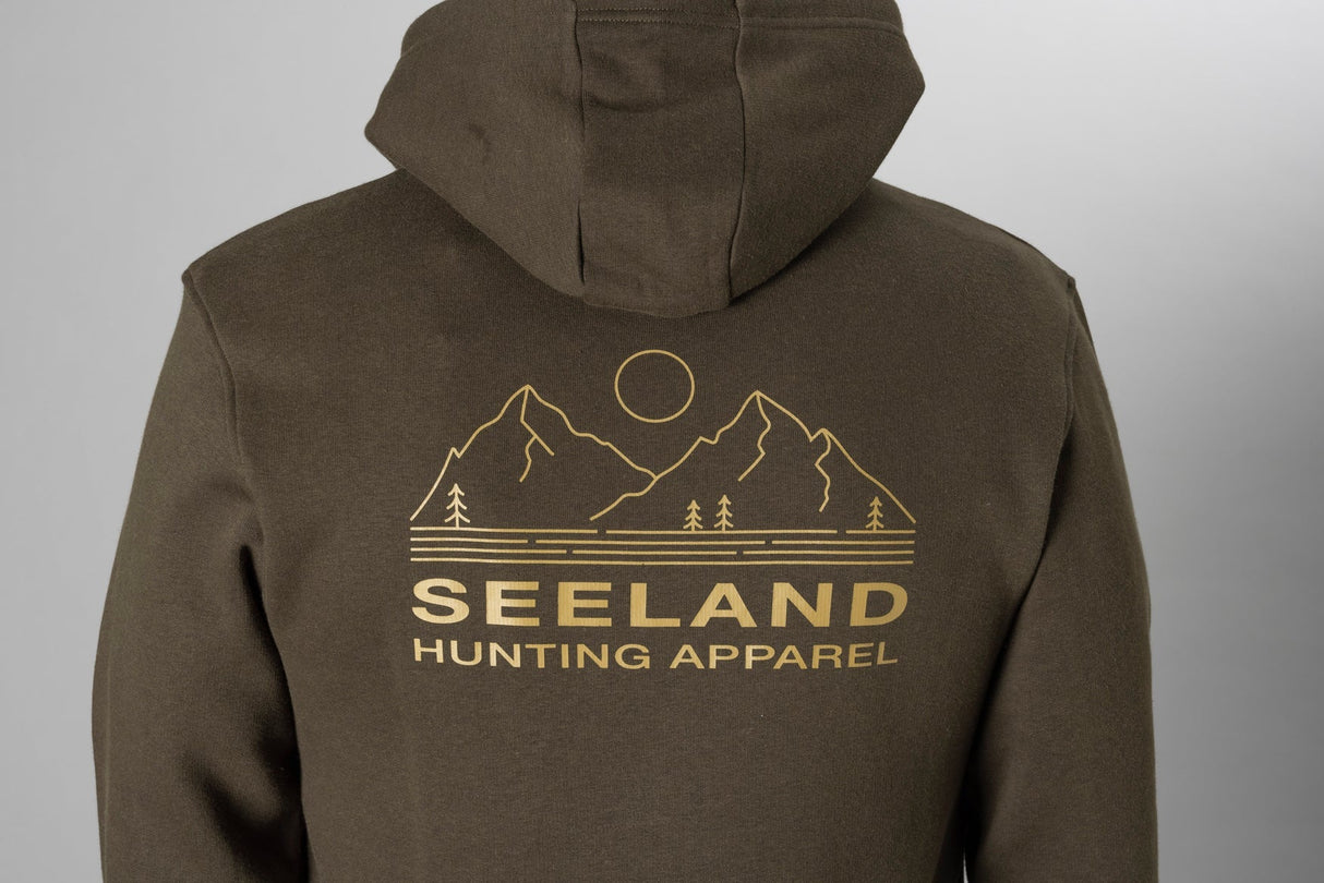 Kelvin Kapuzenpullover Grizzly Brown - Seeland