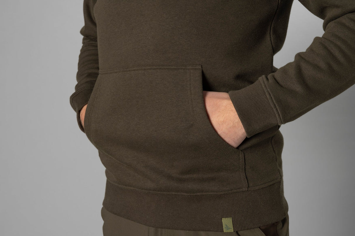 Kelvin Kapuzenpullover Grizzly Brown - Seeland