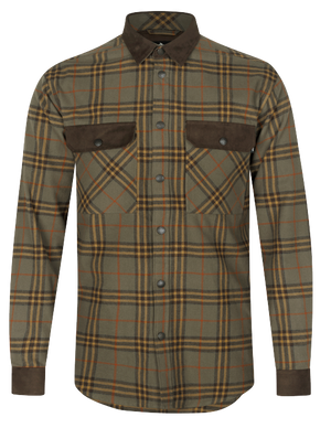 Banff Hemd - Grape Leaf/Terracotta Check - Seeland