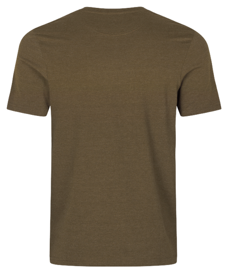 Vogel-Liebhaber T-Shirt Dark Olive Melange - Seeland