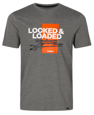 Loaded T-Shirt Grau Melange - Seeland