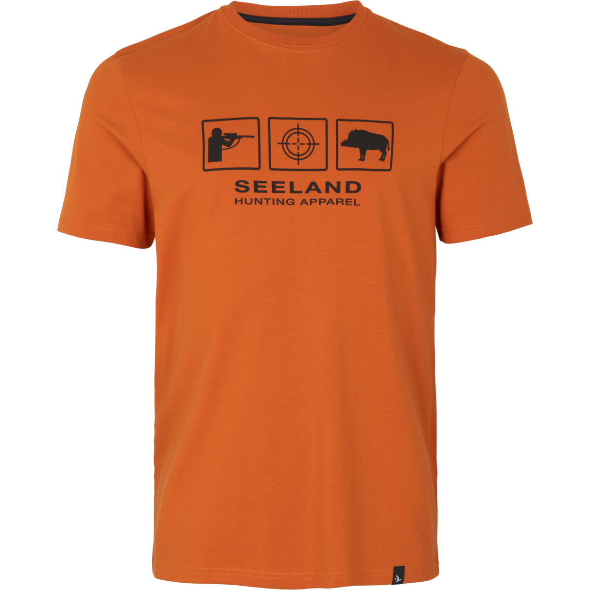 Lanner T-Shirt - Melange Gold Flame - Seeland