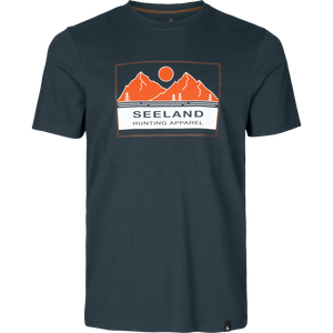 Kestrel T-Shirt Dunkelblau - Seeland