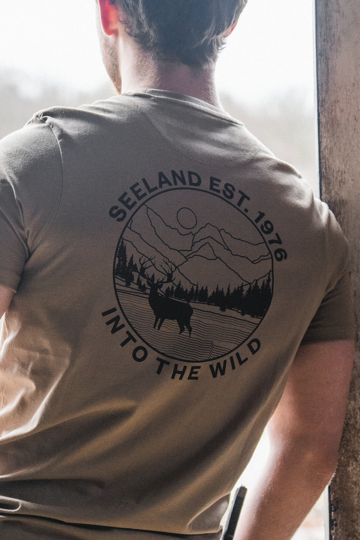 Jagd Landschaft T-Shirt – Covert Green – Seeland