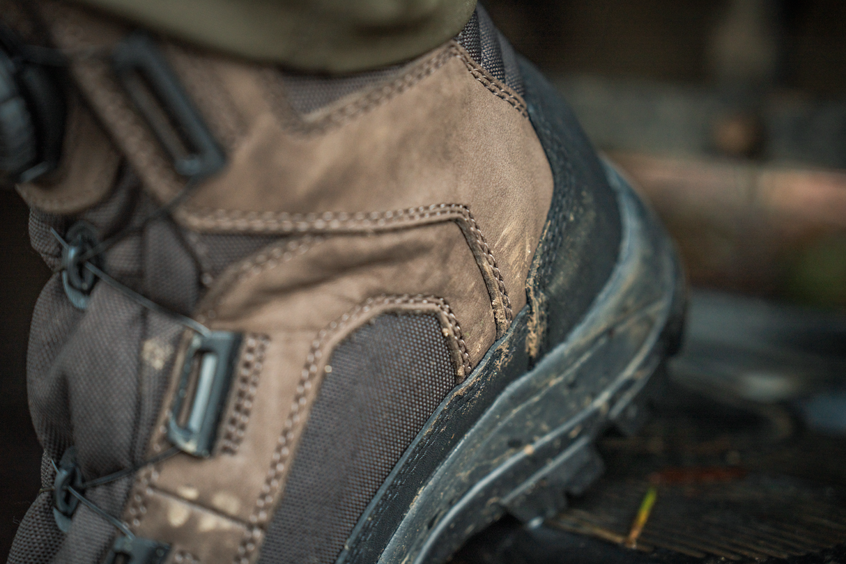 Enduro Dial Mid Stiefel Dunkelbraun – Seeland