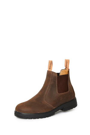 Chelsea-Stiefel zum Reinschlüpfen Dunkelbraun - Gateway1