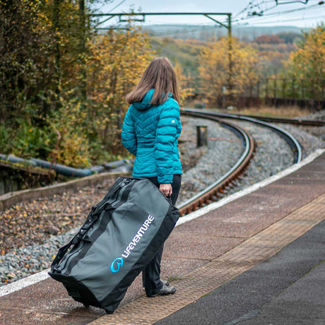 Expedition Wheeled Duffle Czarny / 120 L - LifeVenture