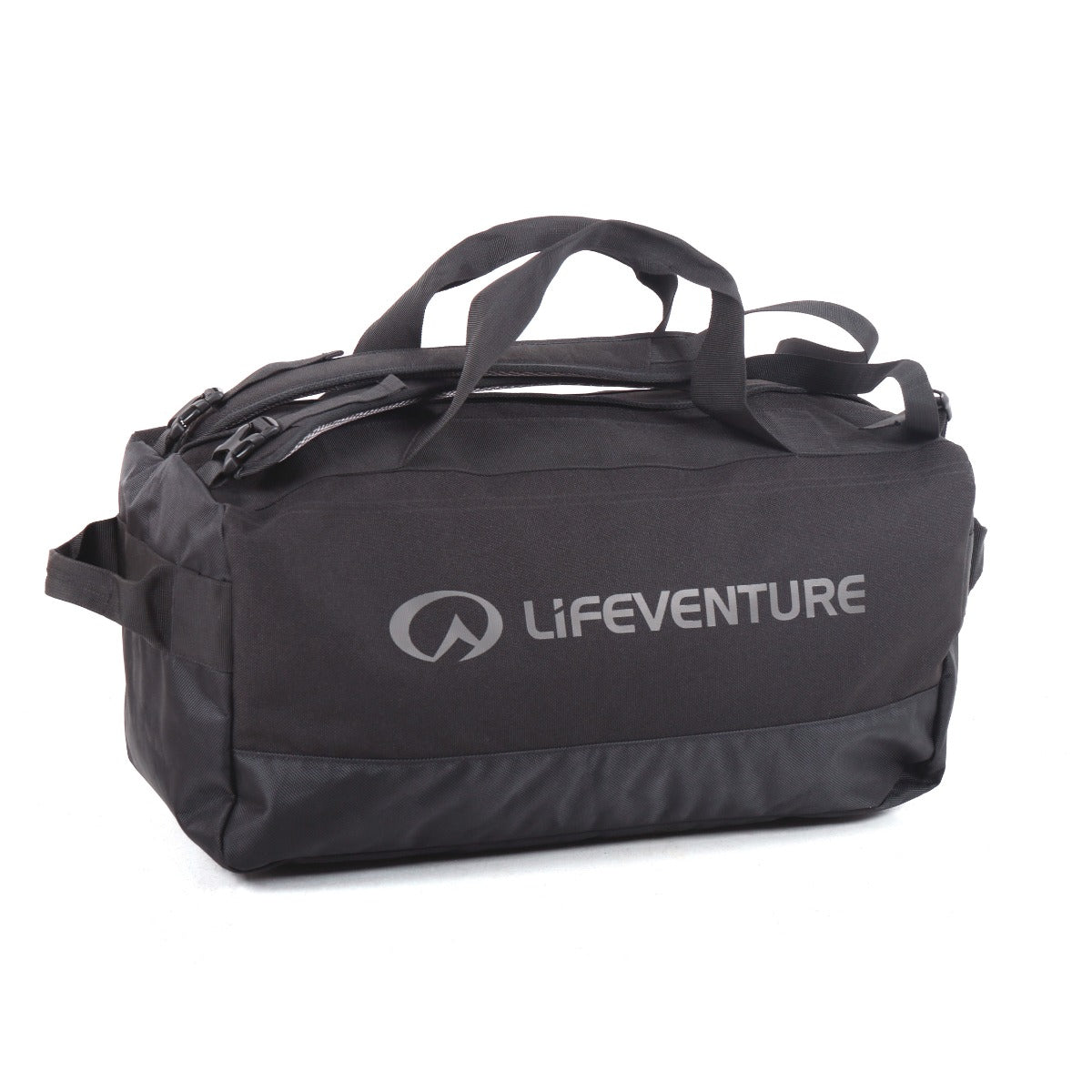 Expeditions-Cargo-Duffel, 50 Liter, Schwarz – Life Venture