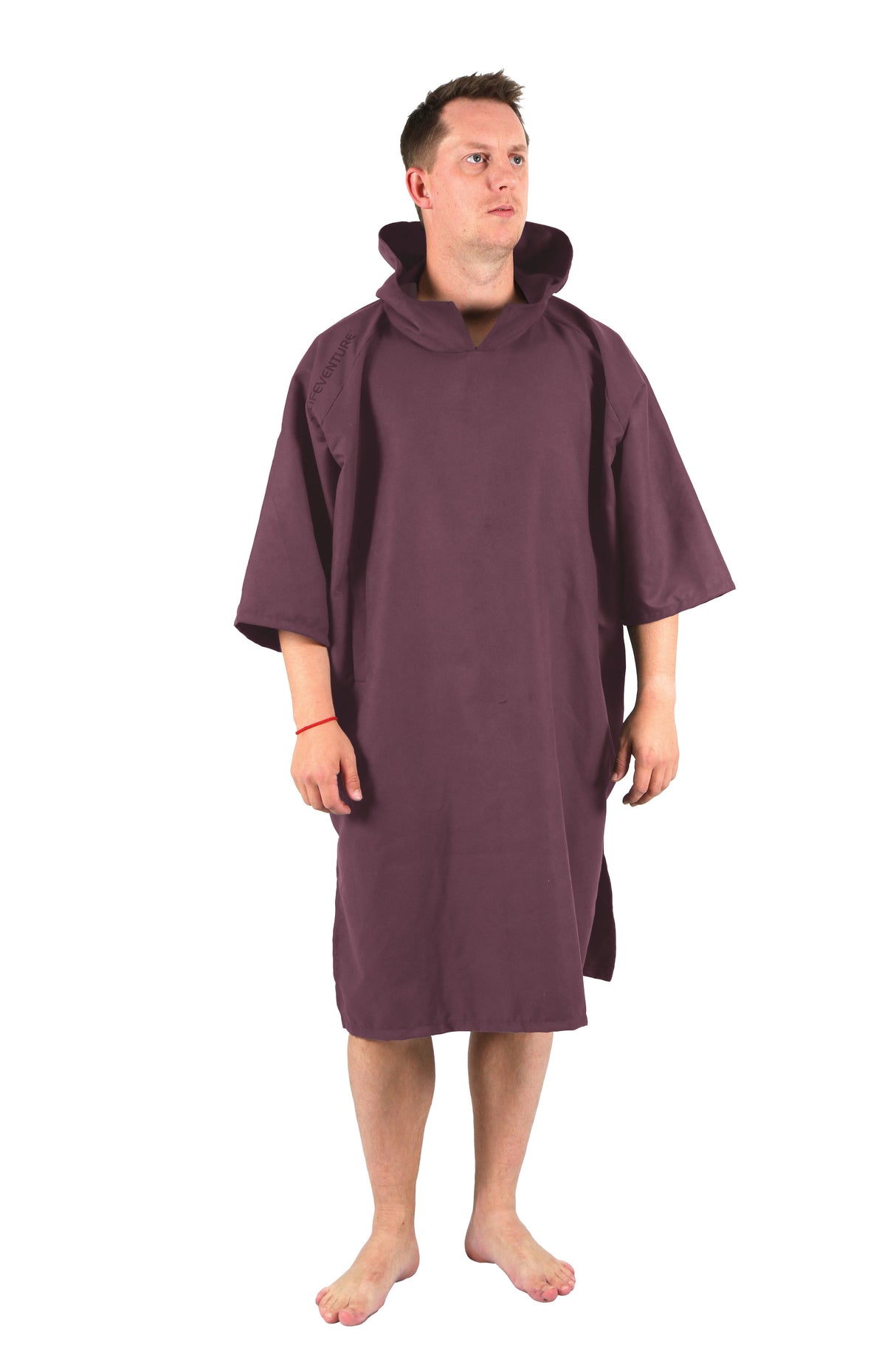 Kompakter Umkleideponcho Blackcurrant – Life Venture