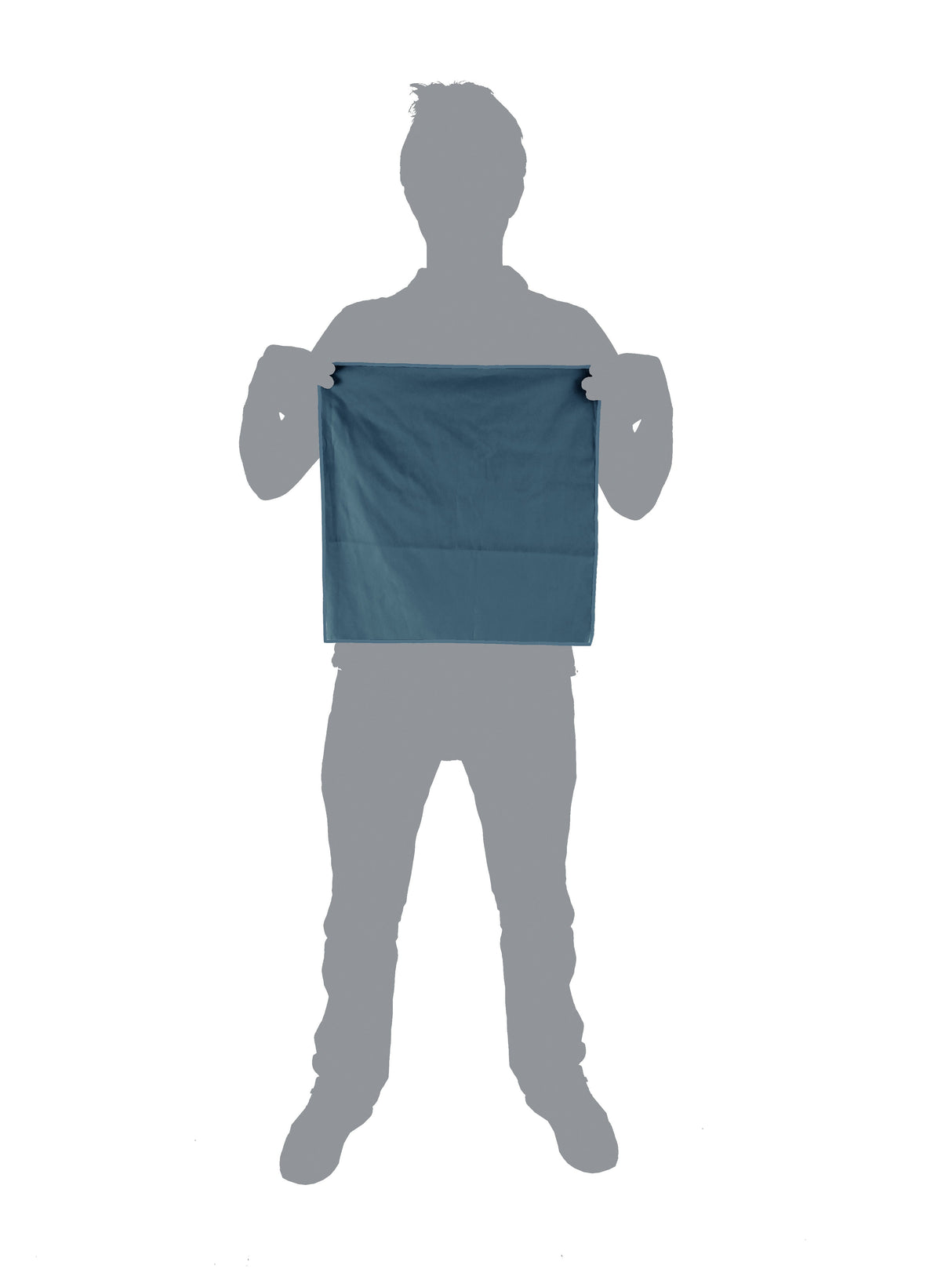 Recyceltes SoftFibre Trek-Handtuch dunkelblau – Life Venture