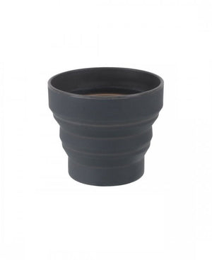 Silikon Ellipse Flexi-Becher, Graphit – Life Venture