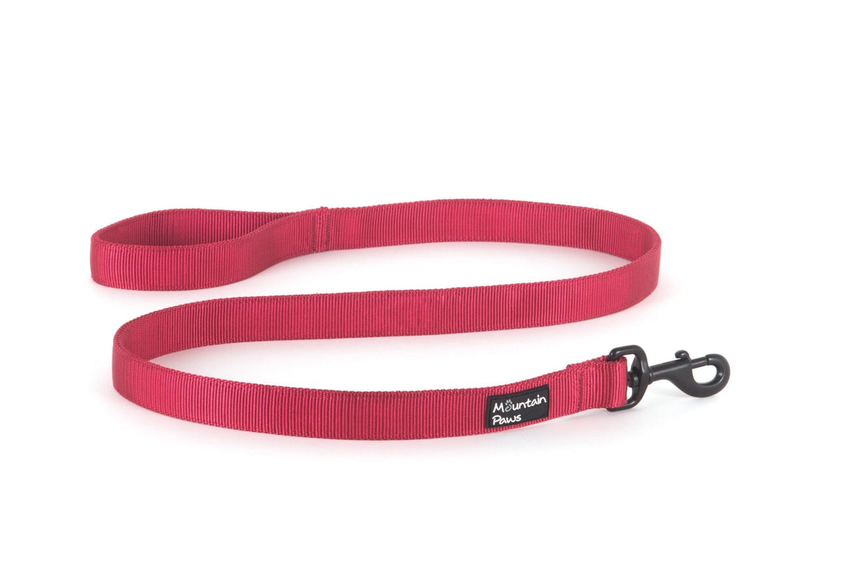 Extra robuste Hundeleine, Rot – Mountain Paws