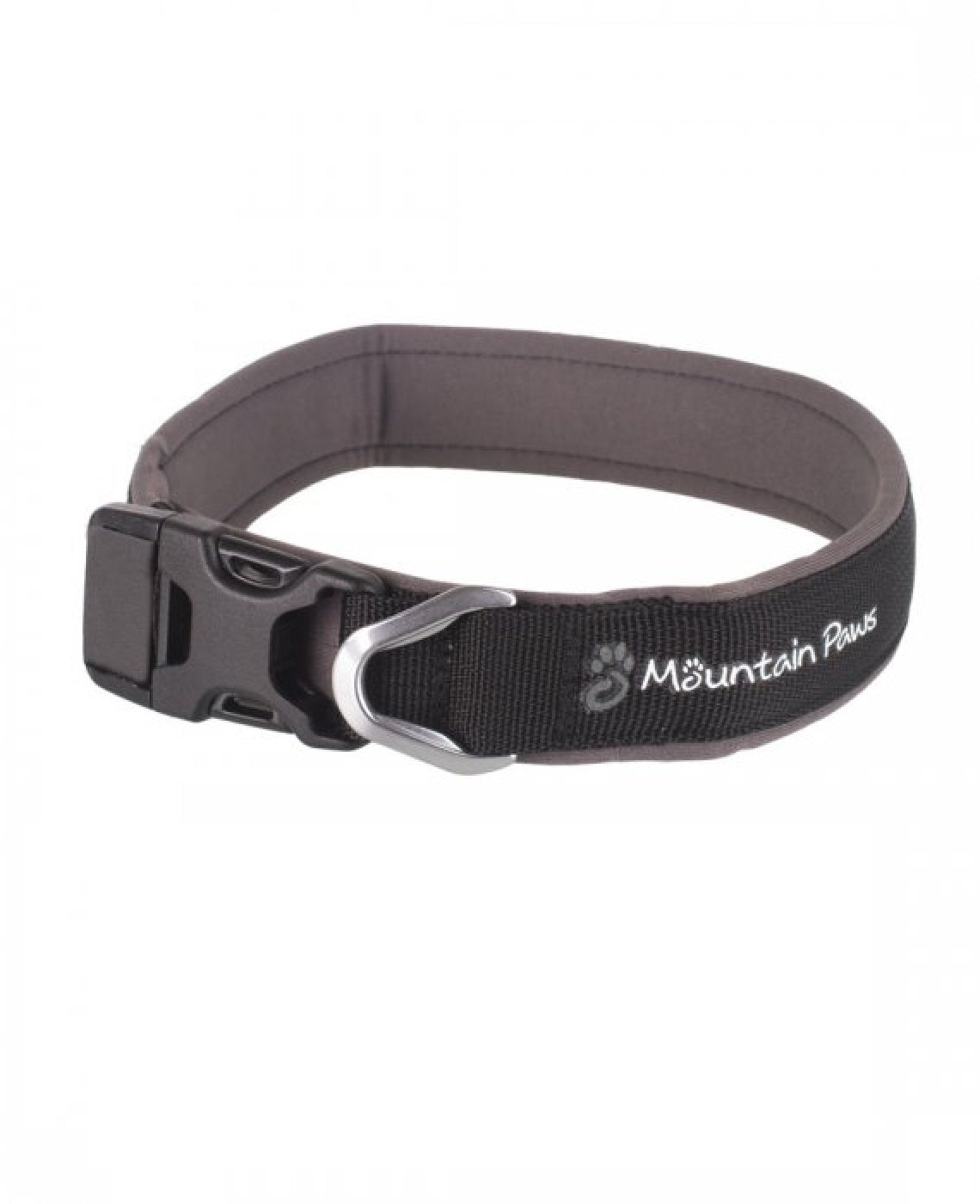 Hundehalsband Mittel Schwarz – Mountain Paws